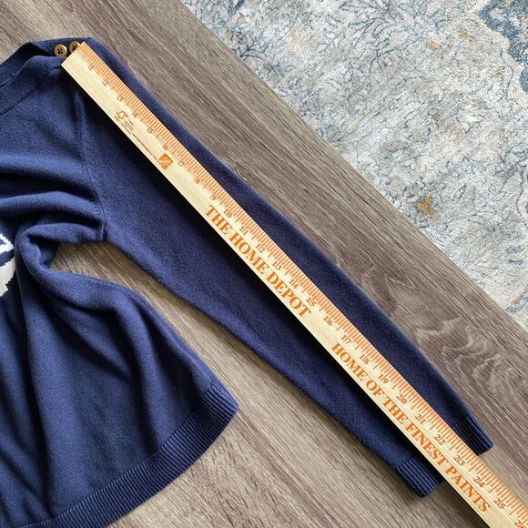 Charter Club Regatta Royale Nautical Sailboat Pullover Sweater Women's Medium - Picture 10 of 10